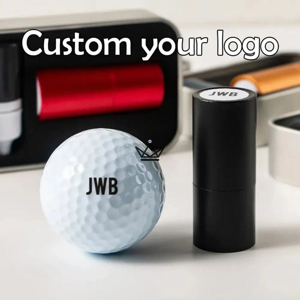 Tampon pour balles de golf personnalisable, monogramme ou logo - PAR - ["Divers personnalisable","maj-desc","maj-filtre"] - accessoire golf personnalisable - Cadeau, Noël, Anniversaire, Original, Fête des pères, fête des mères - Atelier Atypique