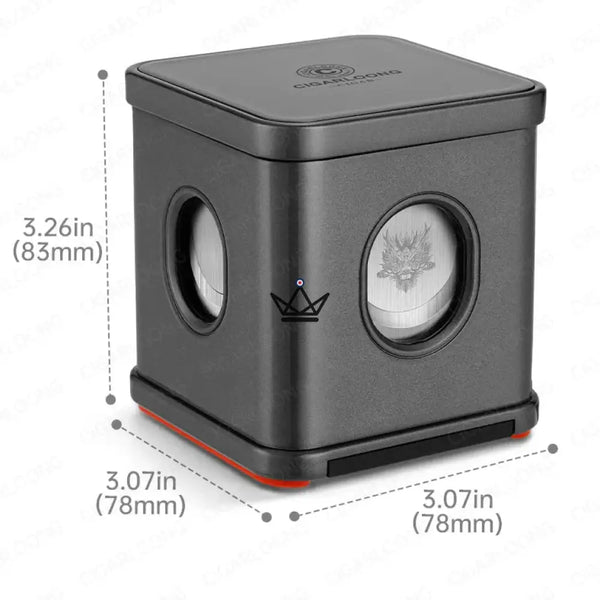Dragon Town Cube Tisch-Zigarrenschneider — 3 Schnitte