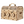 3D wooden travel code chest puzzle, 3 dials - ESCALE