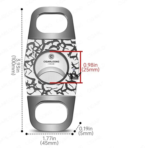 Luxus-Zigarrenschneider – Fractalis Edition