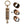 Coupe-cigare emporte-pièce porte-clés ciselé à têtes interchangeables - TALISMAN - [