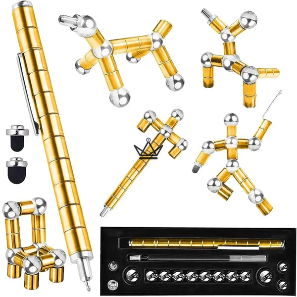 Stylo Aimanté Multifonctions – Créativité et Anti-Stress