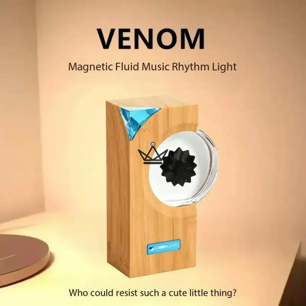 Ferrofluid-Lautsprecher, der im Rhythmus der Musik tanzt - ONDA