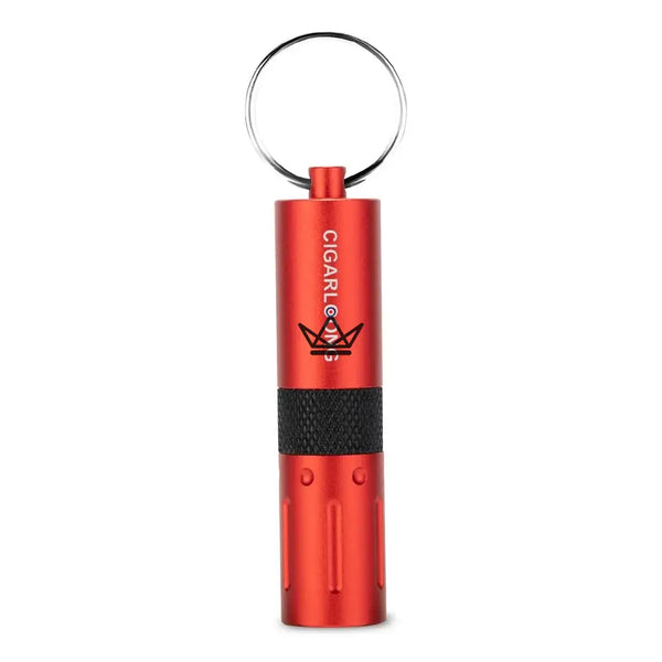 Poinçon à Cigares 2-en-1 CAPONE — Acier Inox, 6 Couleurs | Écrin Cadeau