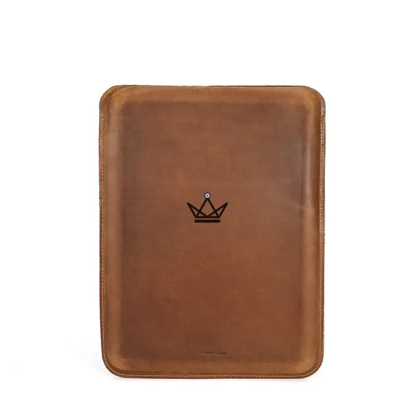 Housse Macbook en cuir personnalisable 13"-14" - Voyageur SKIN