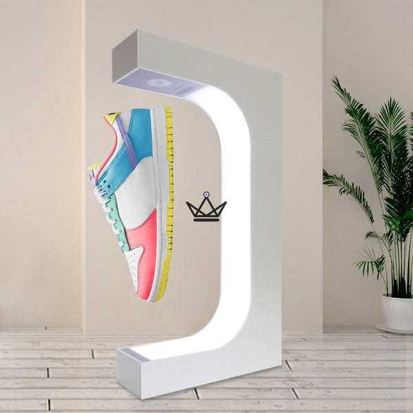 Étagère à chaussures flottante - Présentoir à chaussures mural pour 6 chaussures - Présentoir à Étagère à chaussures flottante - Présentoir à chaussures mural pour 6 chaussures - Présentoir à