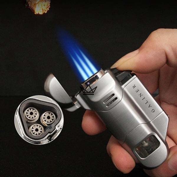 Briquet torche au butane, briquet multi-utilitaire, étanche coupe-vent Briquet torche au butane, briquet multi-utilitaire, étanche coupe-vent
