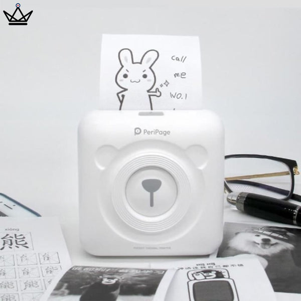 Mini Imprimante Thermique Hd Portable Sans Fil Bluetooth, 57mm, Étiquette  Photo De Poche, Impression Pour Ios/android - Imprimantes - AliExpress