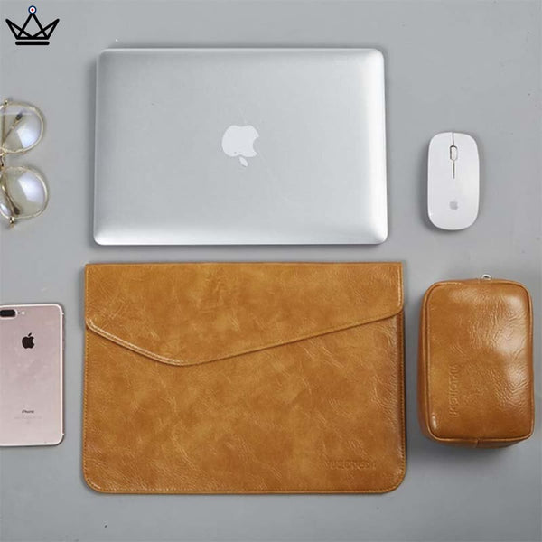 Housse en cuir pour MacBook Pro - LUCA - Atelier Atypique