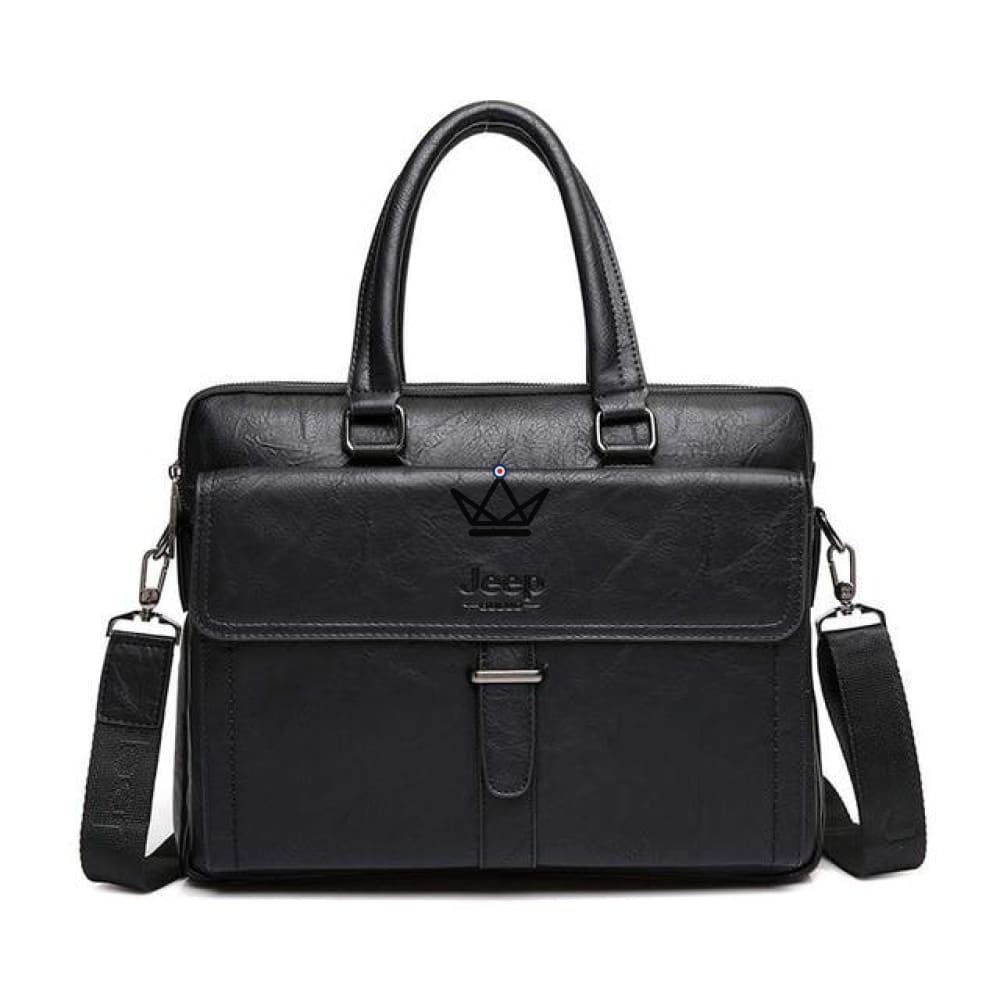 Vintage leather bag JEEP